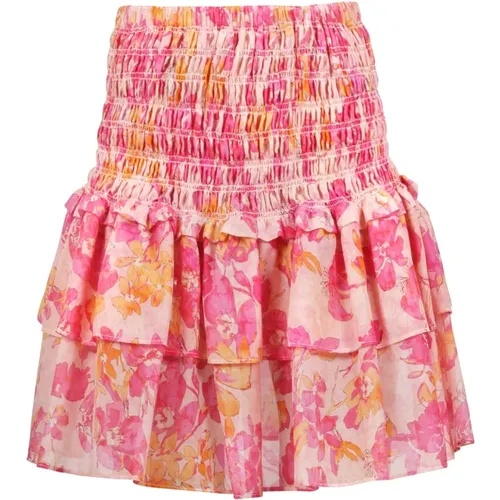 Flounced Short Skirt , female, Sizes: S - Jucca - Modalova