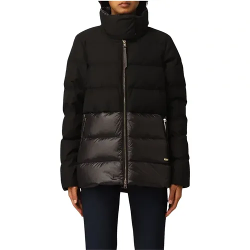 Short Luxe Puffy Down Jacket , female, Sizes: L - Woolrich - Modalova