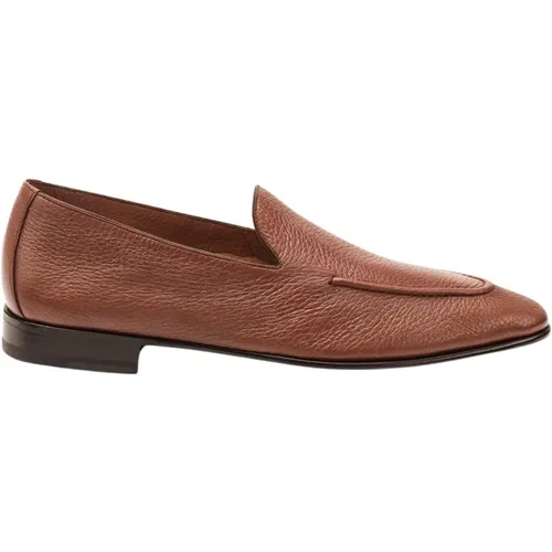 Tavolara Loafer Unlined Deer - Testoni - Modalova