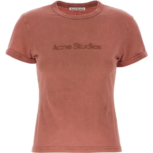 T-Shirts , female, Sizes: S, M, XS - Acne Studios - Modalova