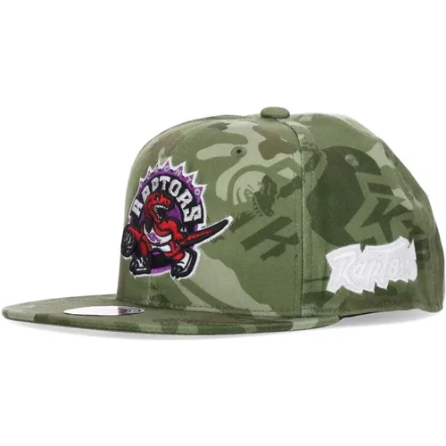 NBA Tonal Camo Stretch Cap , Herren, Größe: S - Mitchell & Ness - Modalova