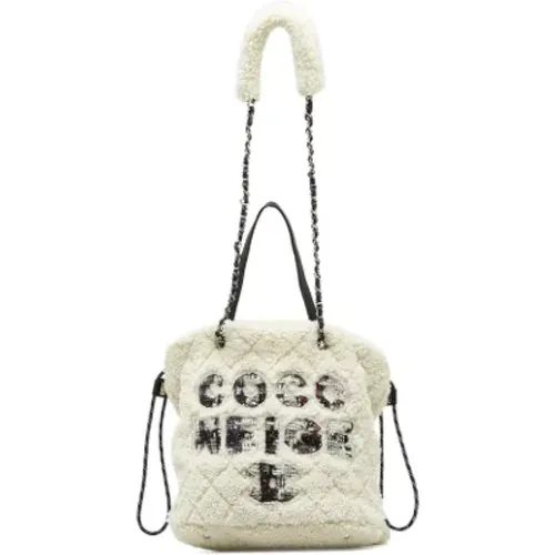 Pre-owned Wool totes , female, Sizes: ONE SIZE - Chanel Vintage - Modalova