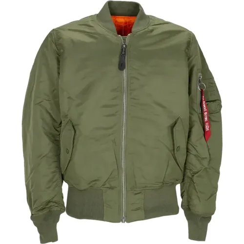 Reversible Sage Bomber Jacket , male, Sizes: XL - alpha industries - Modalova