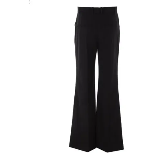 Schwarze Flare Hose Chloé - Chloé - Modalova