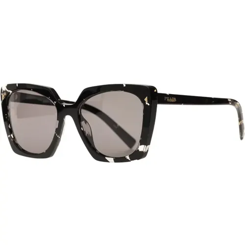 Square Front Sunglasses with Metal Detailing , female, Sizes: ONE SIZE - Prada - Modalova