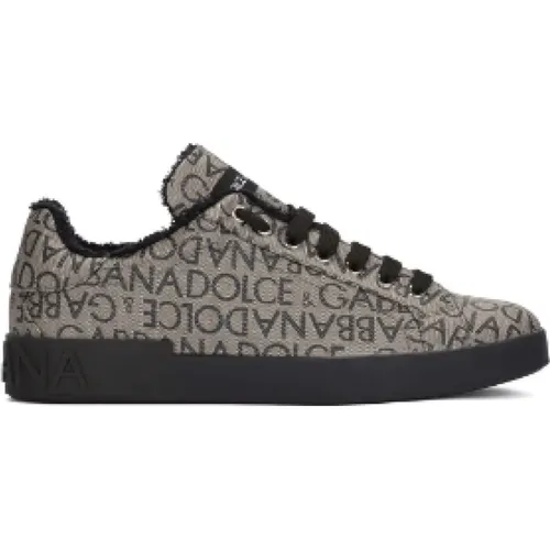 Fashionable Sneakers , male, Sizes: 7 UK - Dolce & Gabbana - Modalova