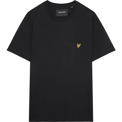 Einfaches T-Shirt , Herren, Größe: L - Lyle & Scott - Modalova