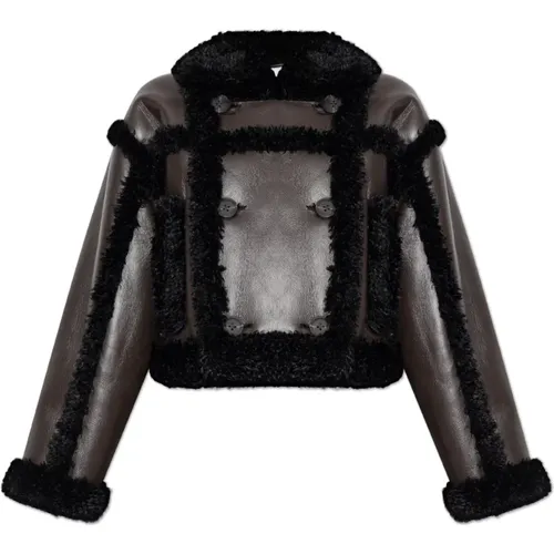 Faux Fur Jacket Kristy , female, Sizes: S - Stand Studio - Modalova