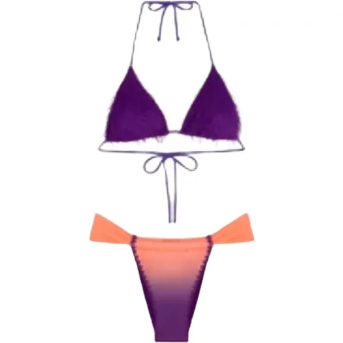 Triangle Bikini with Brazilian Cut , female, Sizes: L - F**k - Modalova