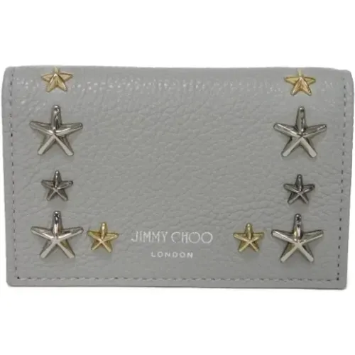 Pre-owned Leather wallets , female, Sizes: ONE SIZE - Jimmy Choo Pre-owned - Modalova