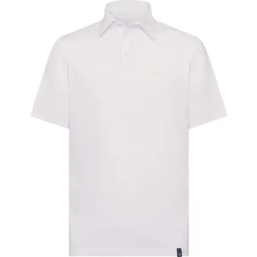 Polo-Shirt Aus Stretch-Supima-Baumwolle , Herren, Größe: 2XL - Boggi Milano - Modalova