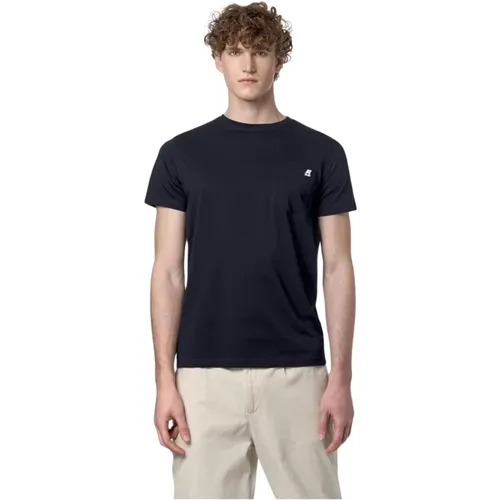 T-Shirts , male, Sizes: L, M, 2XL, XL, S, 3XL - K-way - Modalova