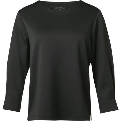 Jersey Sweatshirt , Damen, Größe: L - comma - Modalova