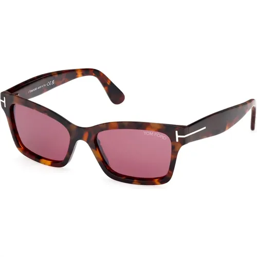 Mikel FT 1085 Sonnenbrille , Damen, Größe: 54 MM - Tom Ford - Modalova