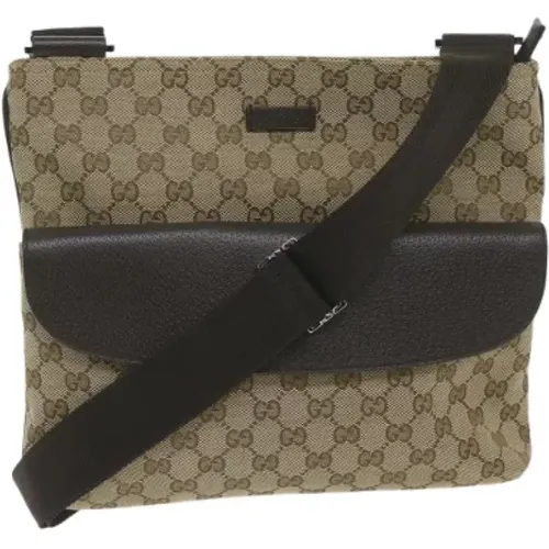 Pre-owned Canvas gucci-bags , female, Sizes: ONE SIZE - Gucci Vintage - Modalova