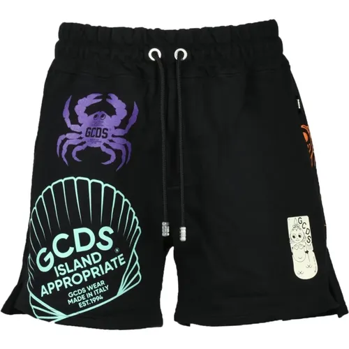 Baumwoll Freizeithose , Herren, Größe: XL - GCDS - Modalova