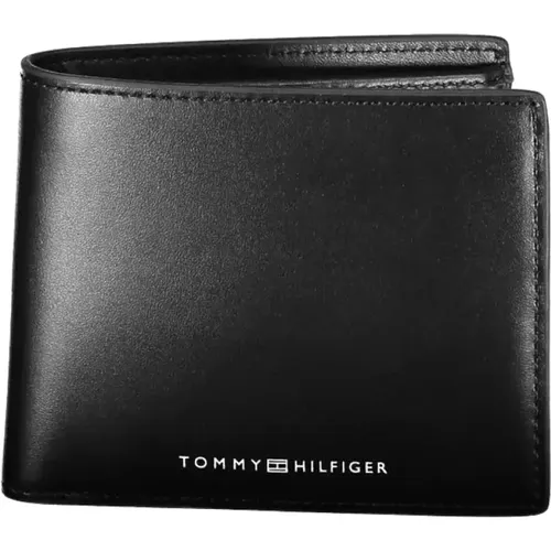 Leather Wallet , male, Sizes: ONE SIZE - Tommy Hilfiger - Modalova