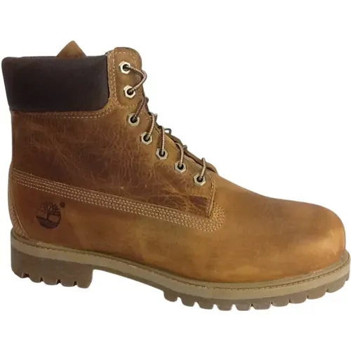 Cognac Leder Stiefeletten - Timberland - Modalova