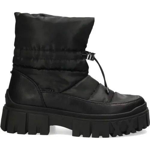 Schwarze Damen Stiefeletten , Damen, Größe: 39 EU - Mexx - Modalova