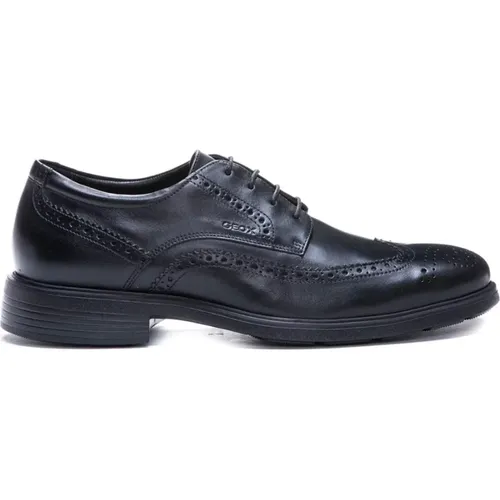 Business Schuhe , Herren, Größe: 44 EU - Geox - Modalova