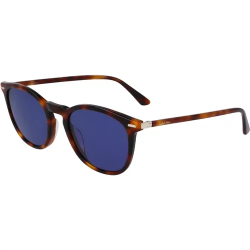 Havana/Blau Sonnenbrille,Schwarze/Graue Blaue Sonnenbrille,CK22533S Sonnenbrille, Austern/Blau,Butterscotch/Grüne Sonnenbrille - Calvin Klein - Modalova