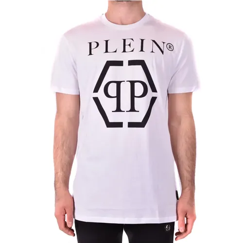 Stylisches T-Shirt , Herren, Größe: L - Philipp Plein - Modalova