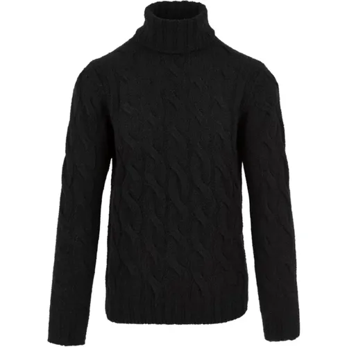 Schwarzer Herrenpullover Y28822 002 , Herren, Größe: XL - Filippo De Laurentiis - Modalova