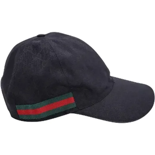 Pre-owned Canvas hats , female, Sizes: ONE SIZE - Gucci Vintage - Modalova