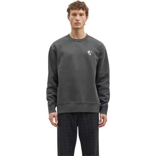 Skandinavischer Stil Sweatshirt , Herren, Größe: XL - Samsøe Samsøe - Modalova