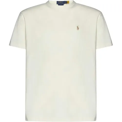 Klassisches Polo-Shirt mit Besticktem Logo , Herren, Größe: 2XL - Ralph Lauren - Modalova