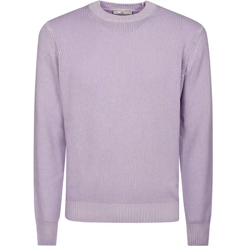 Cashmere Crewneck Sweater with Ribbed Edges , male, Sizes: M, 2XL, XL - Filippo De Laurentiis - Modalova