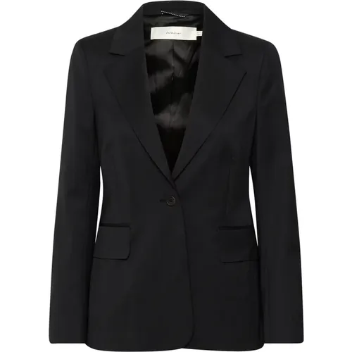 Klassische Schwarze Blazer Jacke , Damen, Größe: 2XL - InWear - Modalova