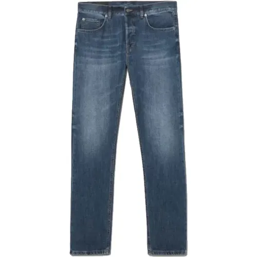 Straight Jeans , male, Sizes: W30 - Dondup - Modalova