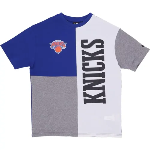 NBA Cut and Sew Tee Knicks , Herren, Größe: L - new era - Modalova