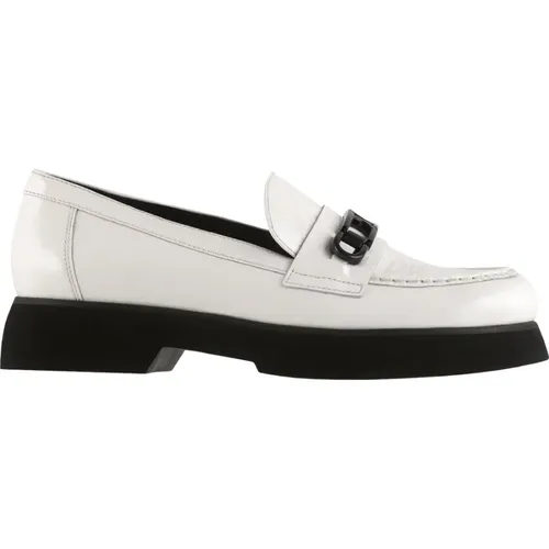 Weiße Loafers für Frauen , Damen, Größe: 41 EU - Högl - Modalova