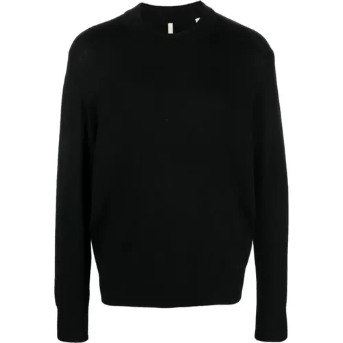 Merino Moon Sweater , male, Sizes: S, M, L - Sunflower - Modalova