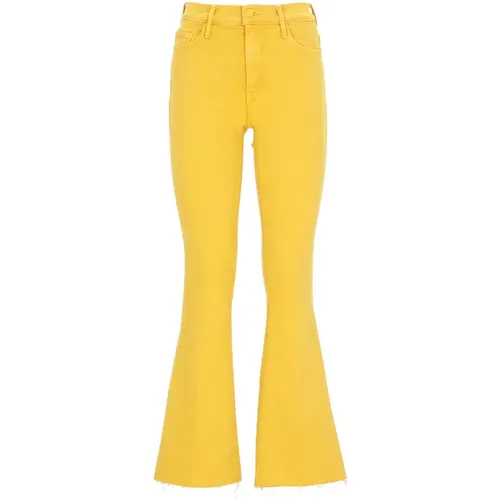 High Waist Cotton Jeans , female, Sizes: W29 - Mother - Modalova