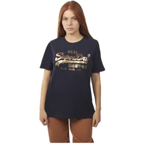 Damen T-Shirt aus 100% Baumwolle - Superdry - Modalova