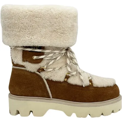 EVA - Fur-Lined Boots , female, Sizes: 5 UK - Blauer - Modalova