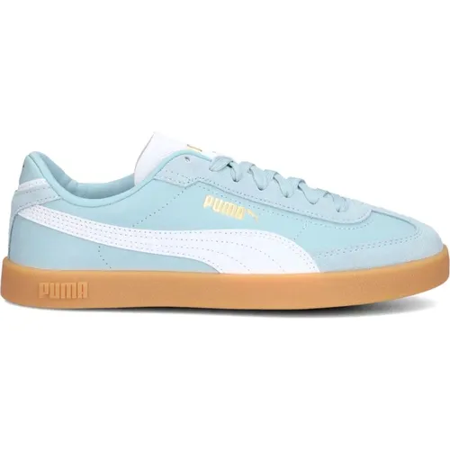 Elegante Blaue Niedrige Sneakers Club , Damen, Größe: 37 EU - Puma - Modalova