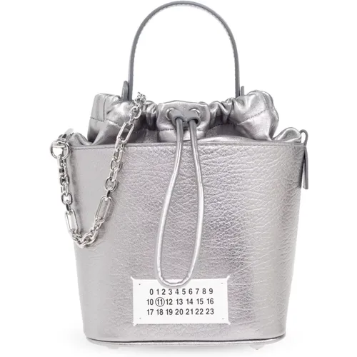 Shoulder bag with `5Ac Small` logo , female, Sizes: ONE SIZE - Maison Margiela - Modalova