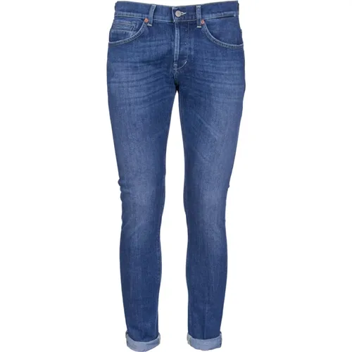 Skinny Stretch Jeans , Herren, Größe: W31 - Dondup - Modalova