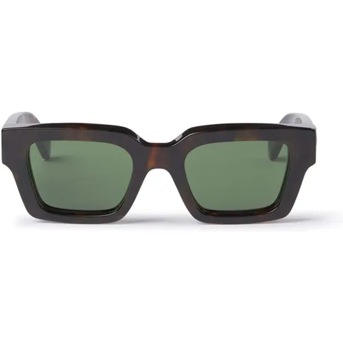 Havana Sonnenbrille Oeri126 Virigil L , unisex, Größe: 53 MM - Off White - Modalova