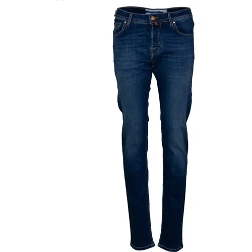 Luxus Super Slim Jeans in Mittelwaschung - Jacob Cohën - Modalova