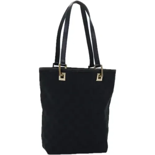 Pre-owned Canvas totes , female, Sizes: ONE SIZE - Gucci Vintage - Modalova