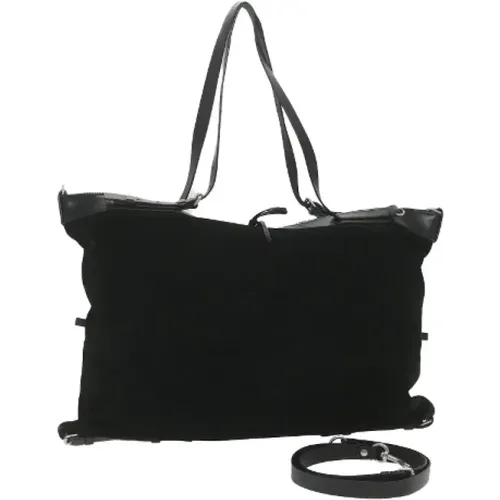 Pre-owned Suede shoulder-bags , female, Sizes: ONE SIZE - Yves Saint Laurent Vintage - Modalova