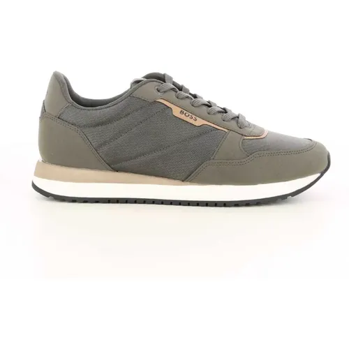 Herren Khaki KAI Runn Sneakers - Hugo Boss - Modalova