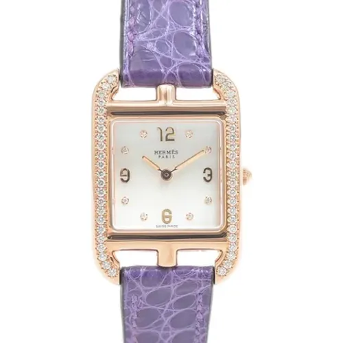 Pre-owned Metal watches , female, Sizes: ONE SIZE - Hermès Vintage - Modalova