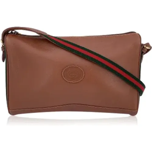 Pre-owned Leather shoulder-bags , female, Sizes: ONE SIZE - Gucci Vintage - Modalova