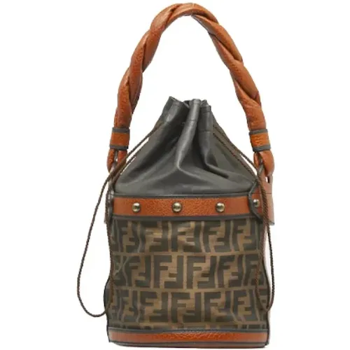 Pre-owned Canvas handbags , female, Sizes: ONE SIZE - Fendi Vintage - Modalova